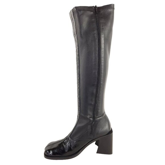 Justine Clenquet Eddie Tall Boots 42 US 12 Womens Black SSENSE Exclusive $430 - Picture 11 of 15